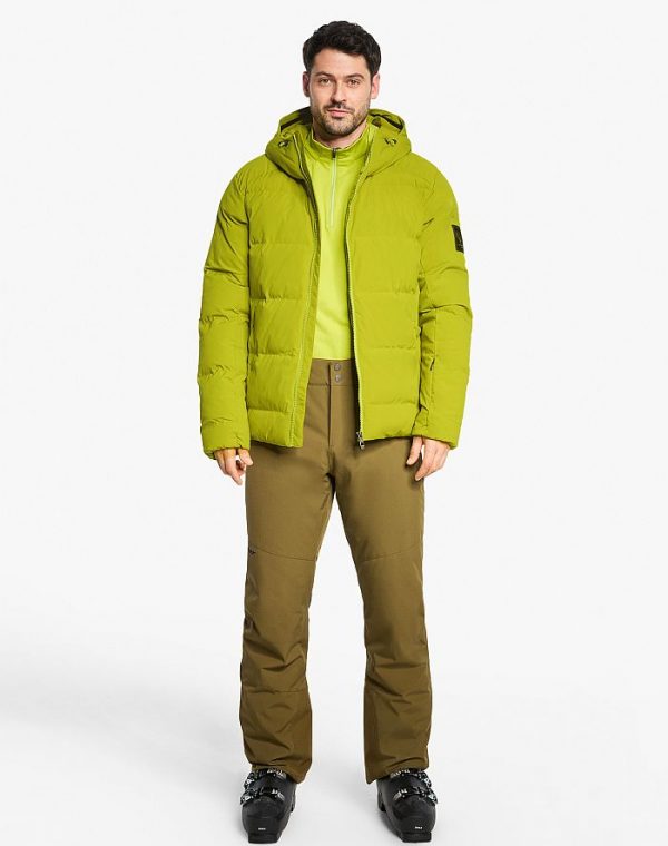 Mens ski-outfit Ziener TYRES Z Man Electric Grass Ski Jacket Herren