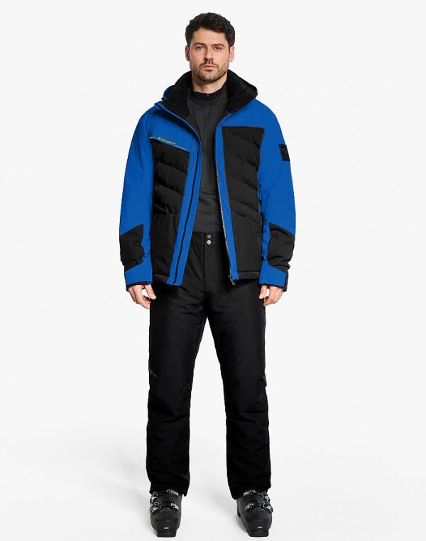 Skiwear Mens ski-outfit Ziener TIDAL Z Men Colbalt Blue Ski Jacket Herren Skijacke