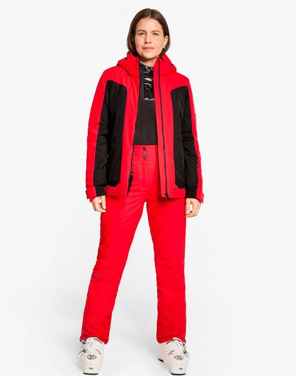 Ladies ski-outfit Ziener TARLA Z Lady Red Rot Ski Jacket Ski Jacket Damen Skijacke
