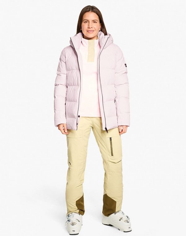 Ladies ski-outfit Ziener TRAVA Z Lady Shell Pink Rosa Ski Jacket Damen Skijacke