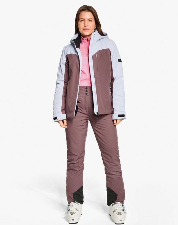 Ladies ski-outfit Ziener TOBINA Z Lady Dusty Violet Lila Purple Ski Jacket Ski Jacket Damen Skijacke