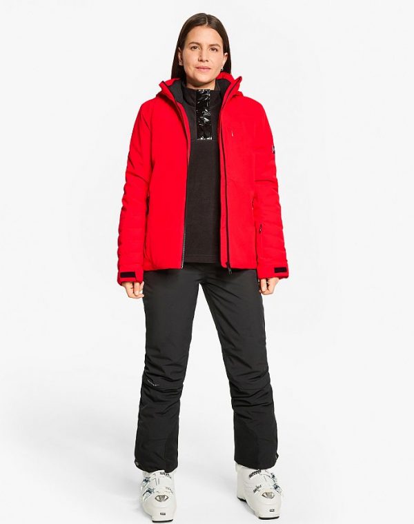 Ladies ski-outfit Ziener TOBINA Z Lady Red Rot Ski Jacket Ski Jacket Damen Skijacke