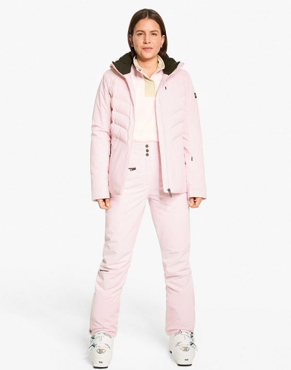 Ladies ski-outfit Ziener TOKKI Z Lady Shell Pink Rosa Ski Jacket Damen Skijacke
