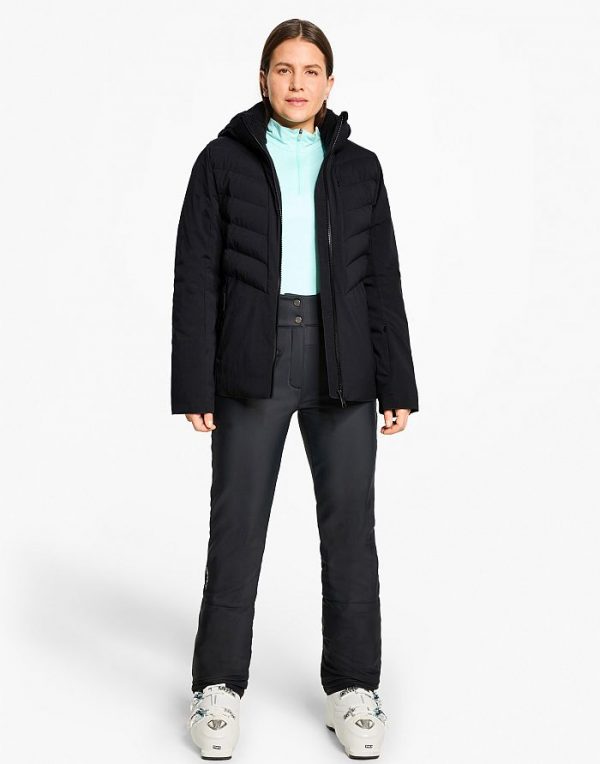 Ladies ski-outfit Ziener TOKKI Z Lady Black Schwarz Ski Jacket Damen Skijacke