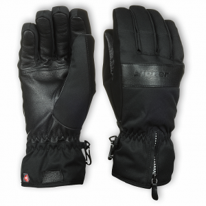 Ziener Herren Ski handschuhe GOMULUS PR 8,5 Schwarz Black PrimaLoft Warm
