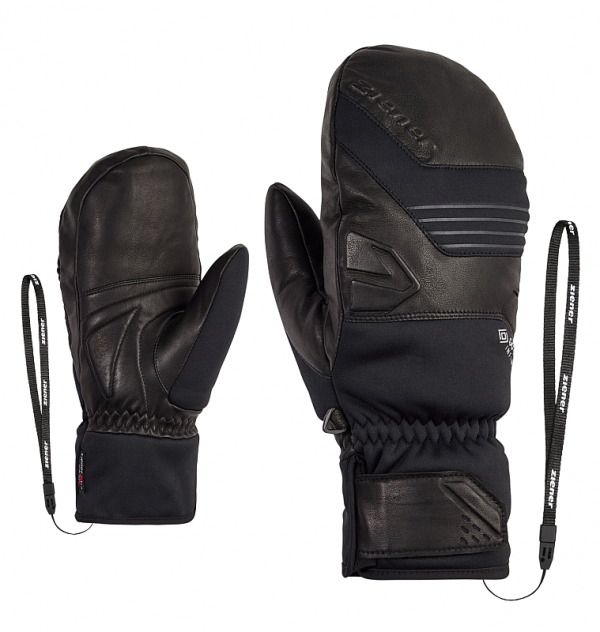 Ziener Herren Ski faustlinge GiLARiON GTX INF 8,5 Schwarz Black GORETEX Mittens