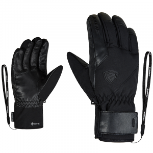 Herren Ziener Goretex GENiO GTX PR 8,5 Schwarz Black Ski Gloves PrimaLoft