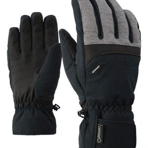 Ziener Herren Ski Handschuhe GoreTex 8.5 GLYN GTX Schwarz Grau Ski Gloves Men