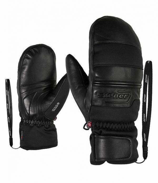 Ziener Herren Ski faustlinge GiPPSUS GTX INF AS PR 8,5 Schwarz Black GORETEX Men