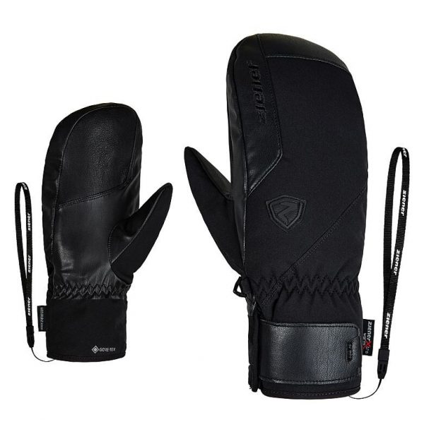 Ziener Herren Ski faustlinge GENiON GTX PR 8,5 Schwarz Black GORETEX + PrimaLoft