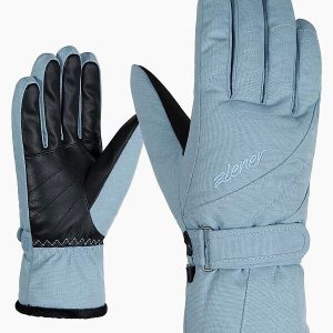Ziener Damen Ski handschuhe KiLENi PR 7,5 Ladies Gloves Blue Blau PrimaLoft
